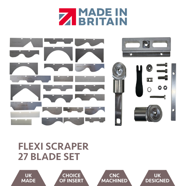 The Flexi Scraper - Original Roof Scraper 29 Blade Set